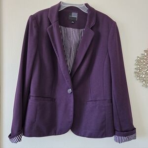 The Limited Purple Women's Blazer L